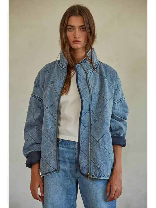 Eclipse Denim Jacket - Denim