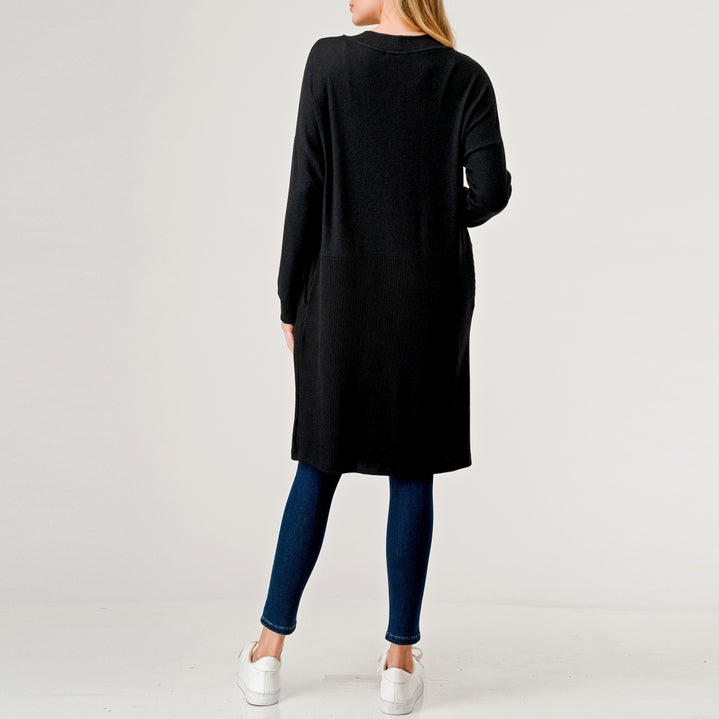 Duster Cardigan - Black