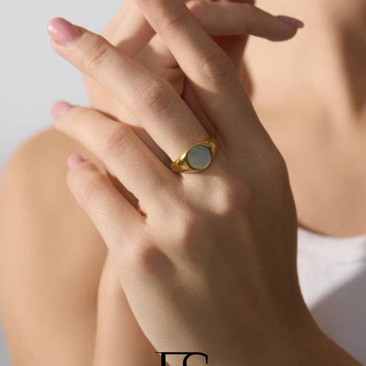 Mother of Pearl Ring