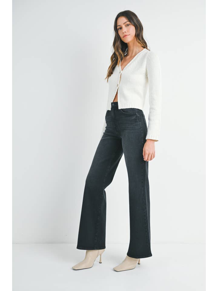 Palazzo Jean - Washed Black