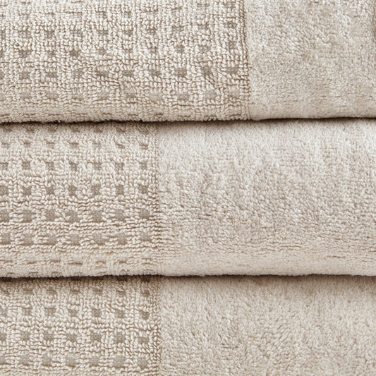 Spa Waffle Bath Towels - Beige