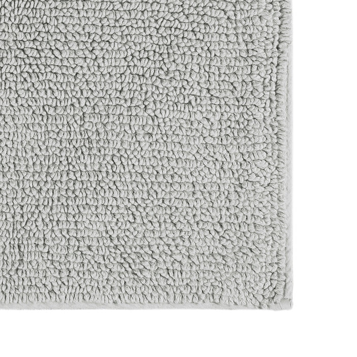 Luxury Feather Touch Reversible Bath Rug - Grey