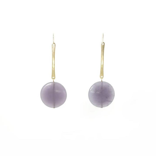Sedona Earrings - Lepidolite