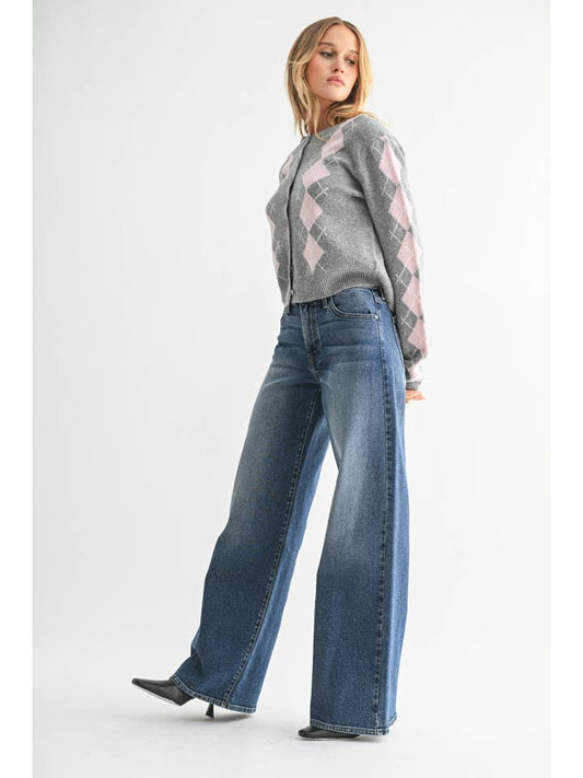 The Ultra Wide Jean - Dark Wash