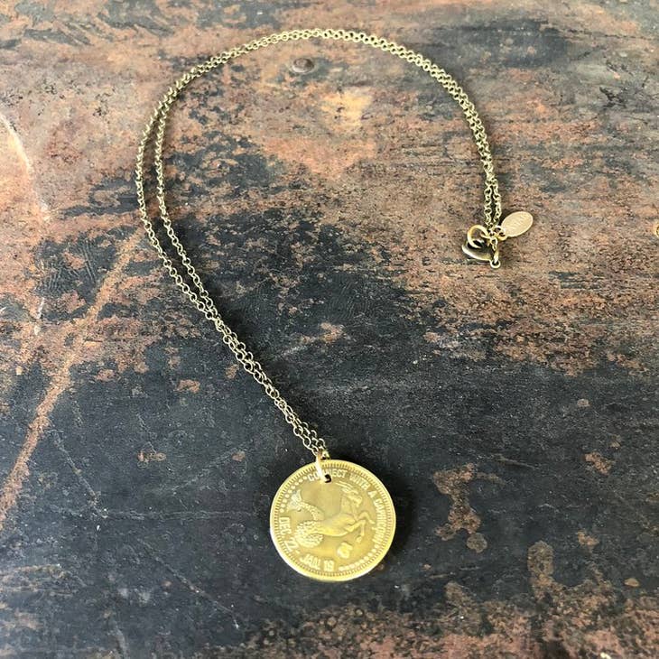 Capricorn Token Necklace