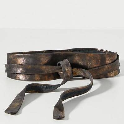Wrap Belt - Midnight Bronze Black