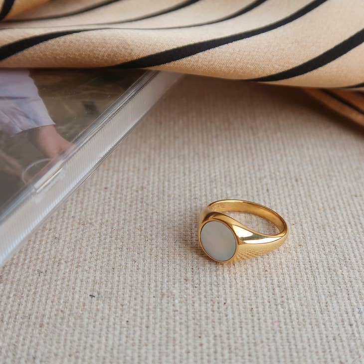 Mother of Pearl Ring
