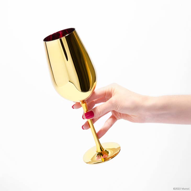 Barbie Wine Glasses - Dreamhouse Gold