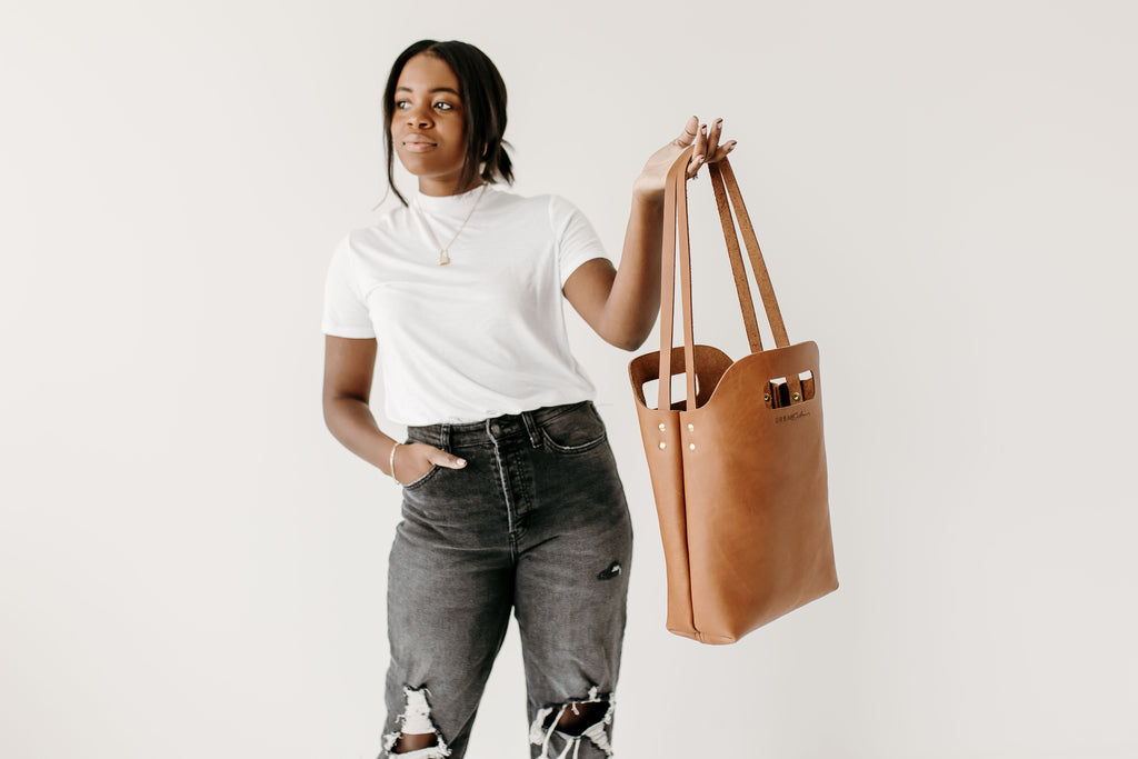 Mini Market Tote - Honey