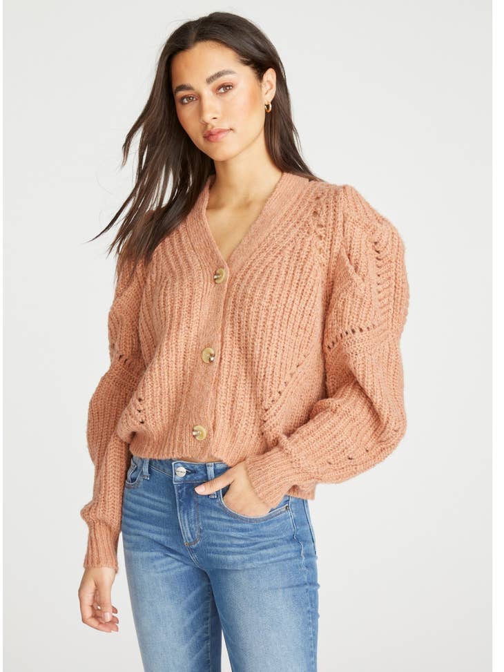 Emie Cardigan - Dusty Rose