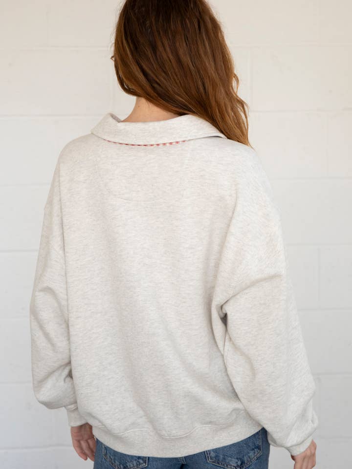 Maggie Sweater - Heather Oat