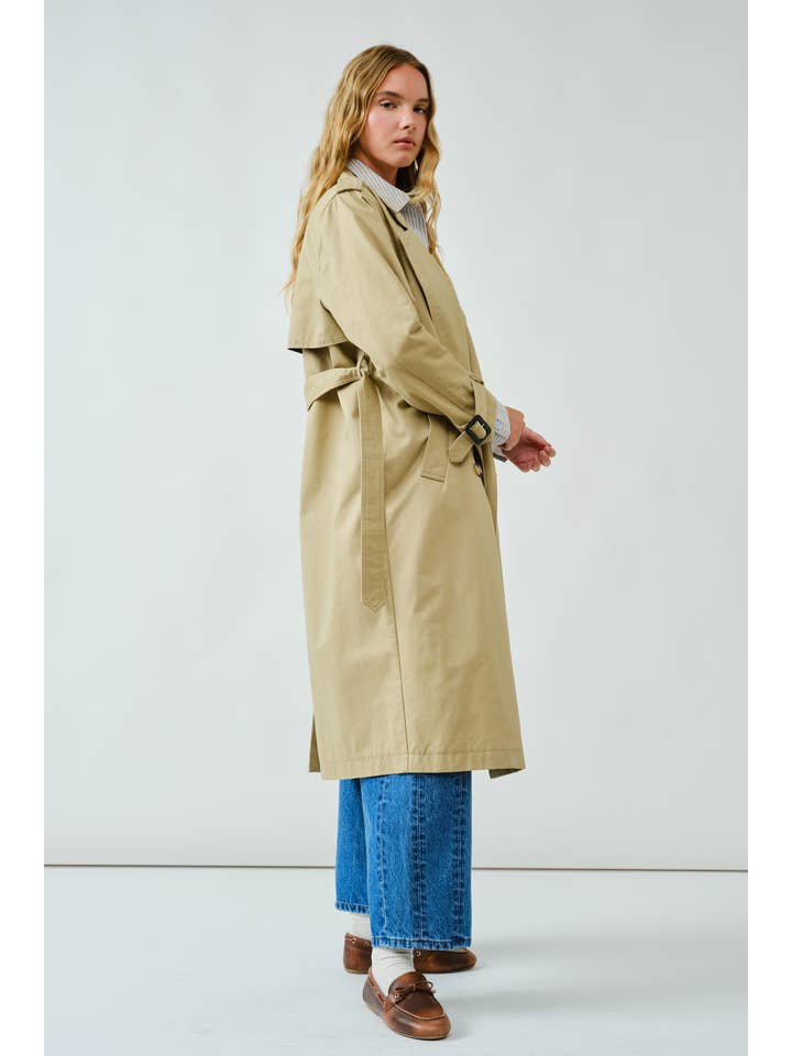 Aimee Trench Coat - Tan