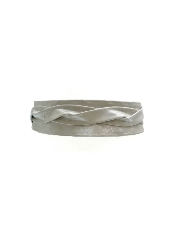 Wrap Belt - Silver Shimmer