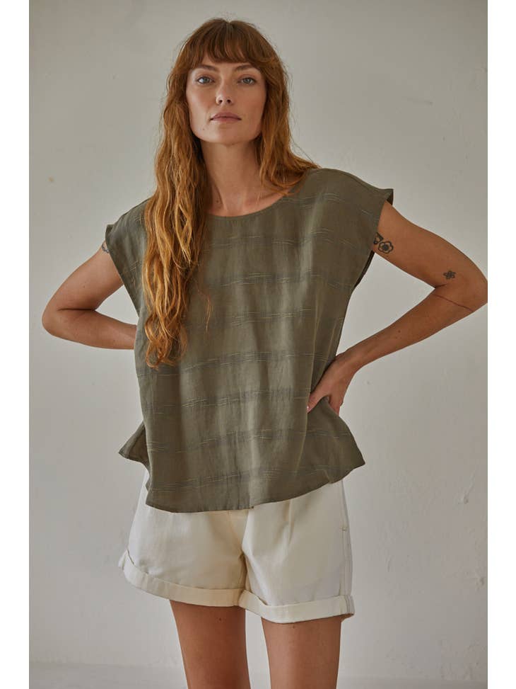 My Playlist Top - Dark Olive