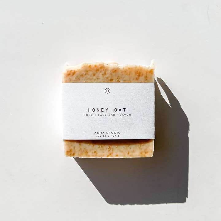 Honey Oat Body + Face Bar