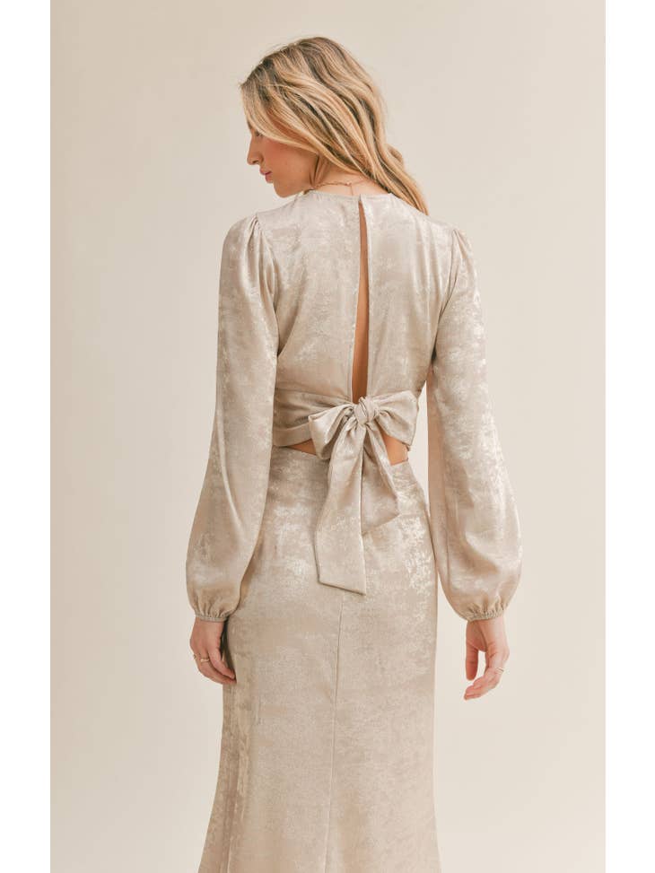 Luxe Life Top - Champagne