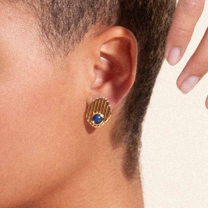 Rio Earrings - Lapis
