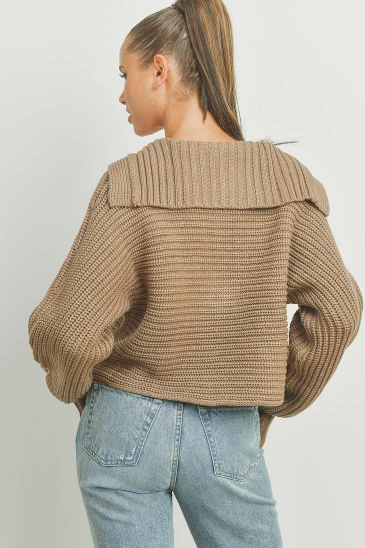 Sailing Sweater - Taupe