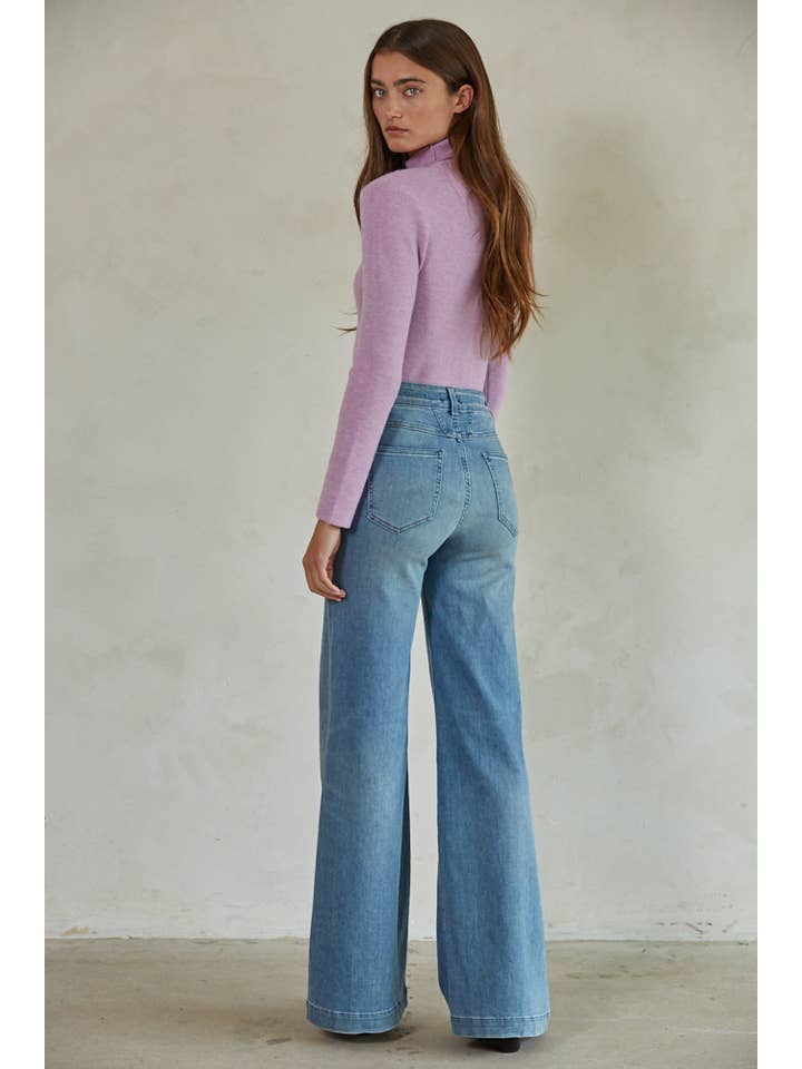 Turtleneck Sweater - Lavender