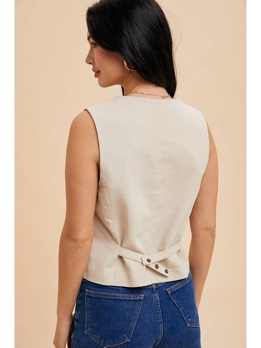 Everyday Vest - Linen