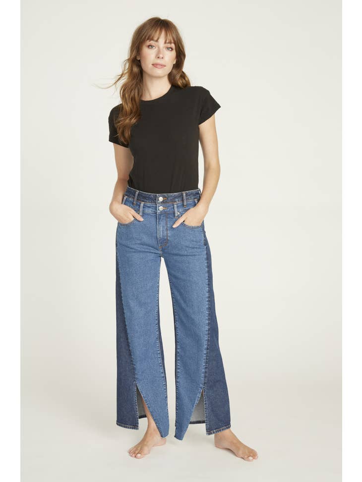 Cece Wide Leg - Two Tone