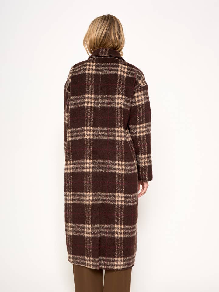 Ginny Coat - Latte Brown