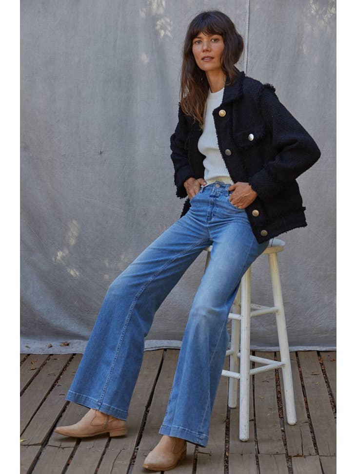 Mon Cheri Jacket - Black