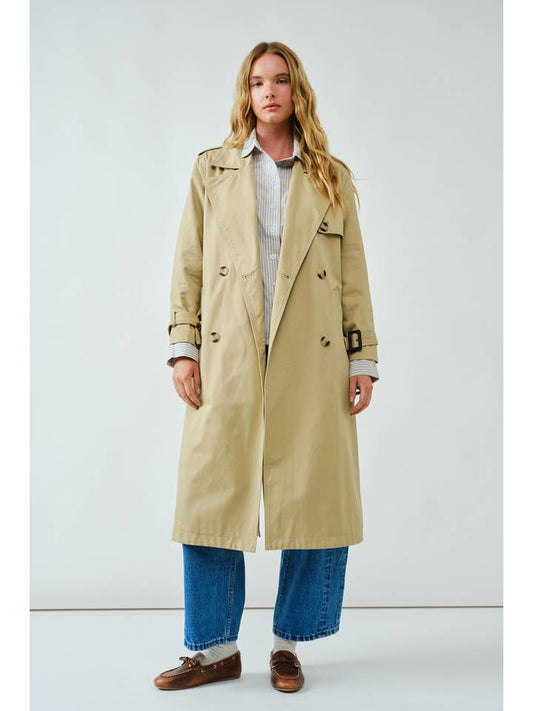Aimee Trench Coat - Tan