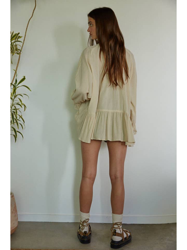 Close Call Tunic - Natural