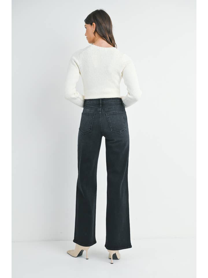 Palazzo Jean - Washed Black