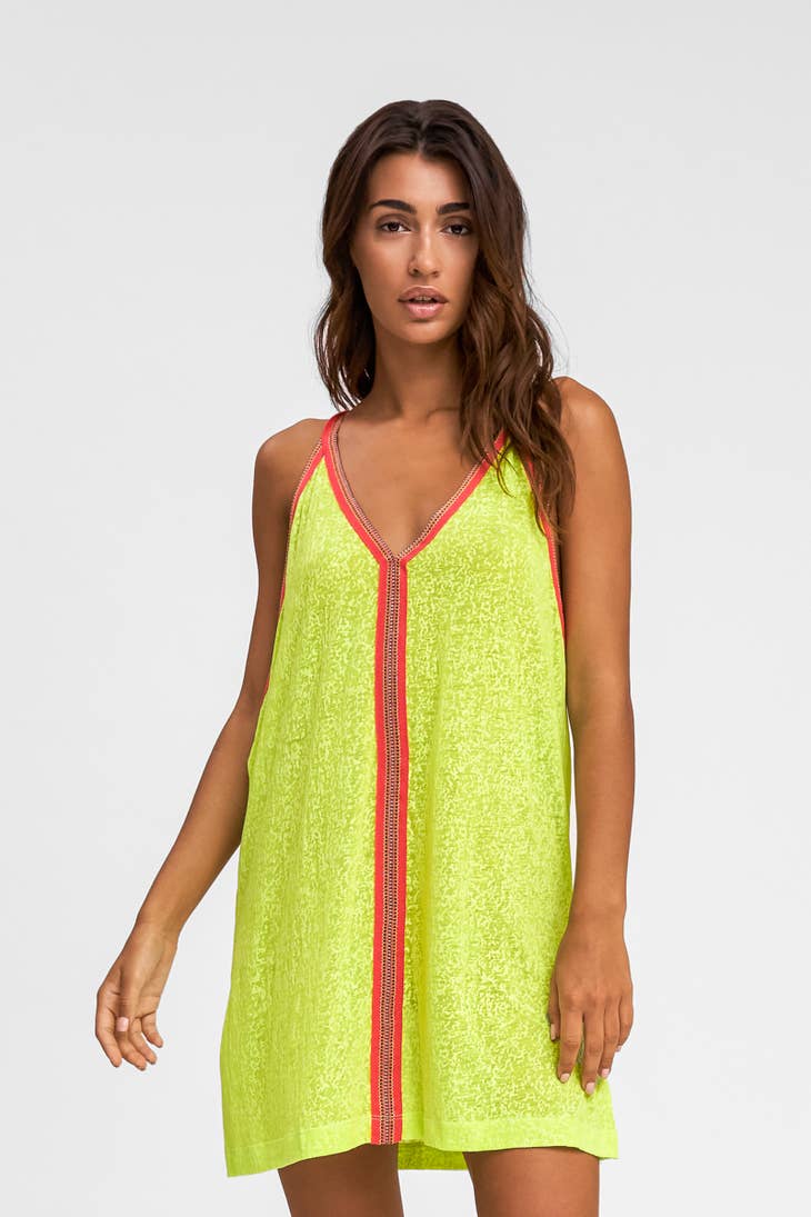 Mini Sundress - Lemon