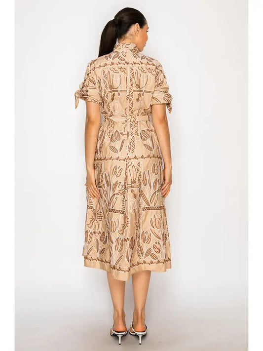 Myra Midi Dress - Myra Stitch