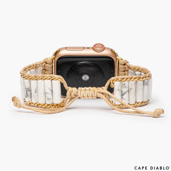 Apple Watch Strap - Heavenly Howlite