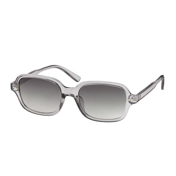 Heritage Rounded Rectangle Sunglasses - Grey