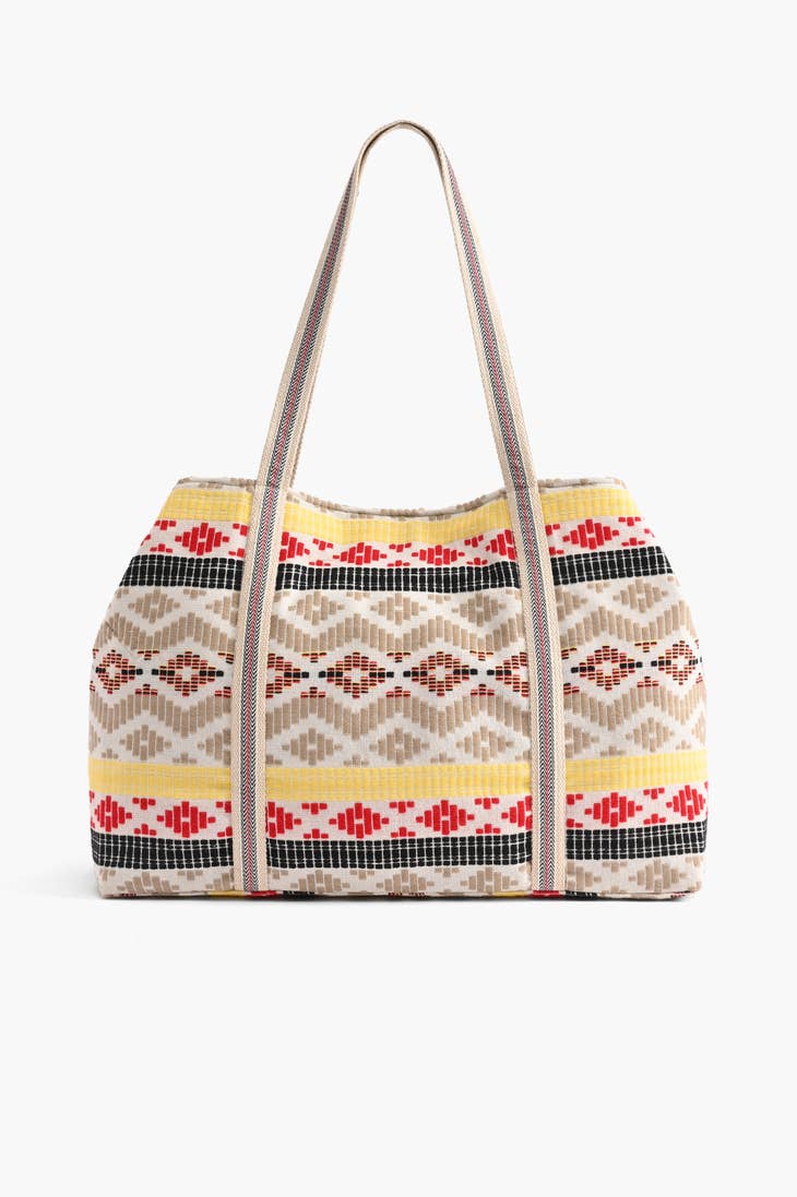 Butterfly Embellished Tote