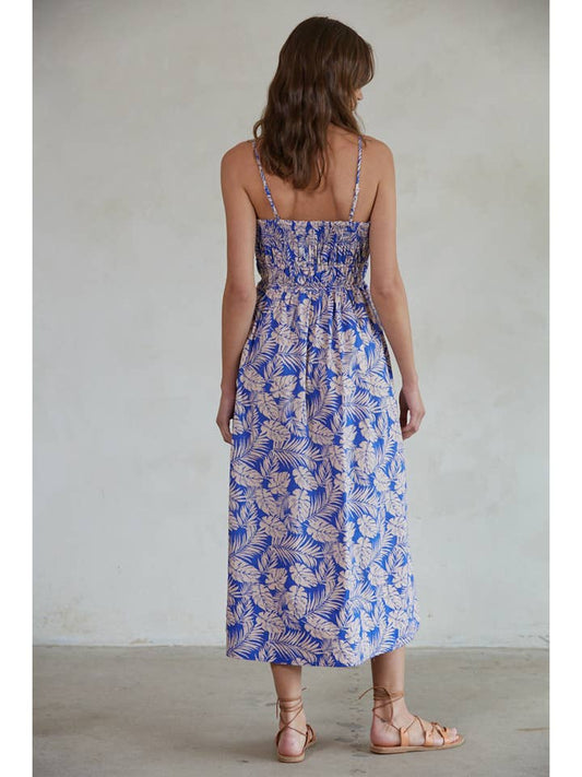 Clement Dress - Blue Multi