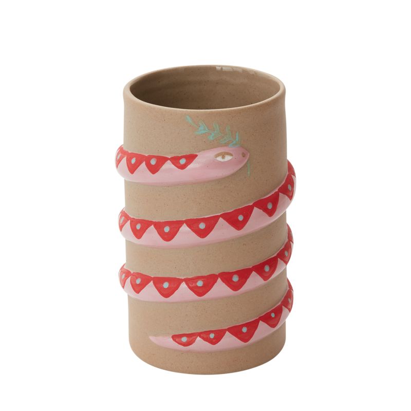 Pink Serpent Vase - Small