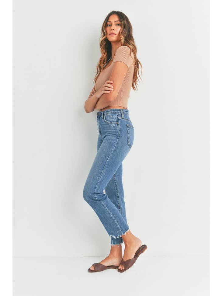 The Vintage Straight - Medium Wash