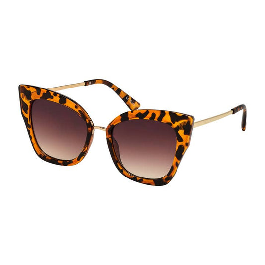 Cat Eye Sunglasses - Honey Tortoise