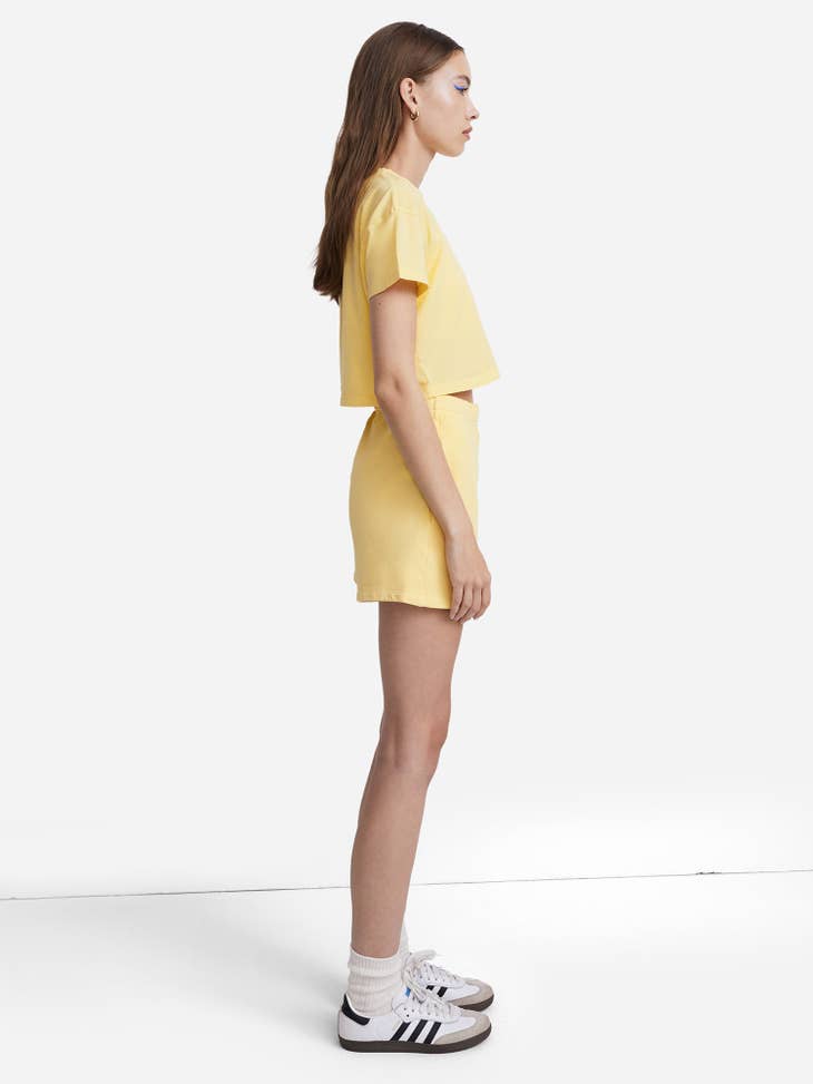 Organic Cotton Crop Tee - Solar