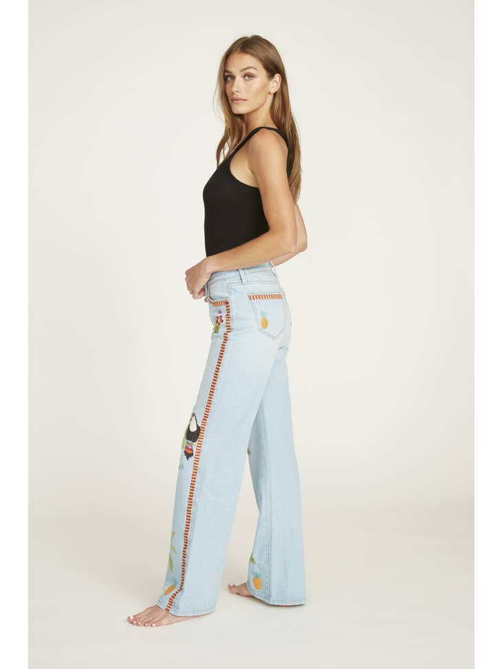Charlee Wide Leg - Fruit Loops