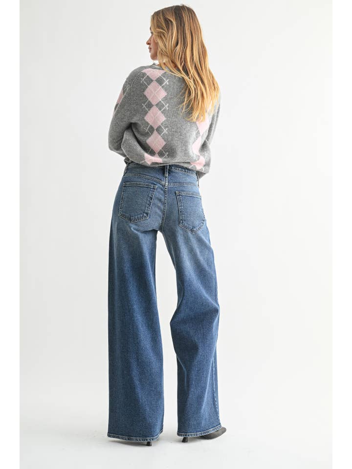 The Ultra Wide Jean - Dark Wash