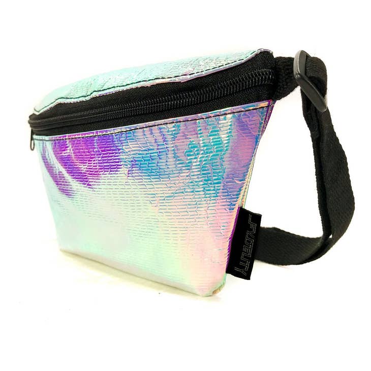 Ultra-Slim Fanny Pack - Aura Silver