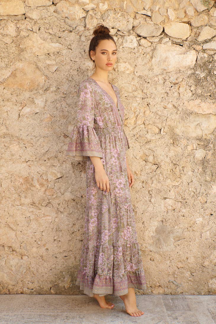 Ariana Dress - Purple