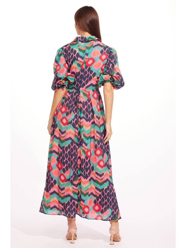 Zophia Maxi Dress - Vegas Volt