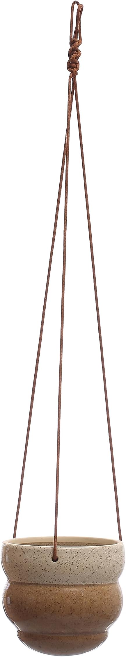 Stoneware Hanging Planter - Cream