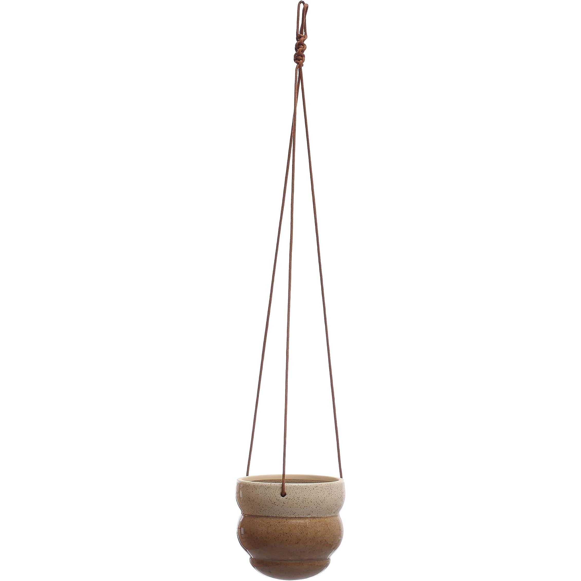 stoneware hanging planter Stoneware Hanging Planter