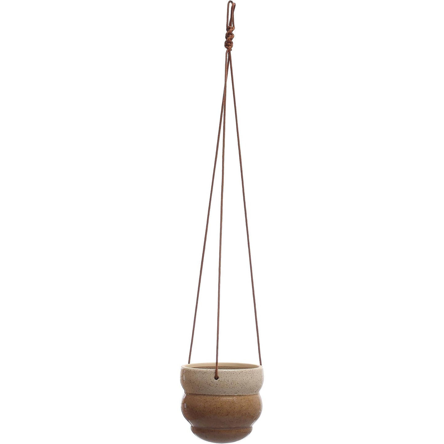 Stoneware Hanging Planter - Cream
