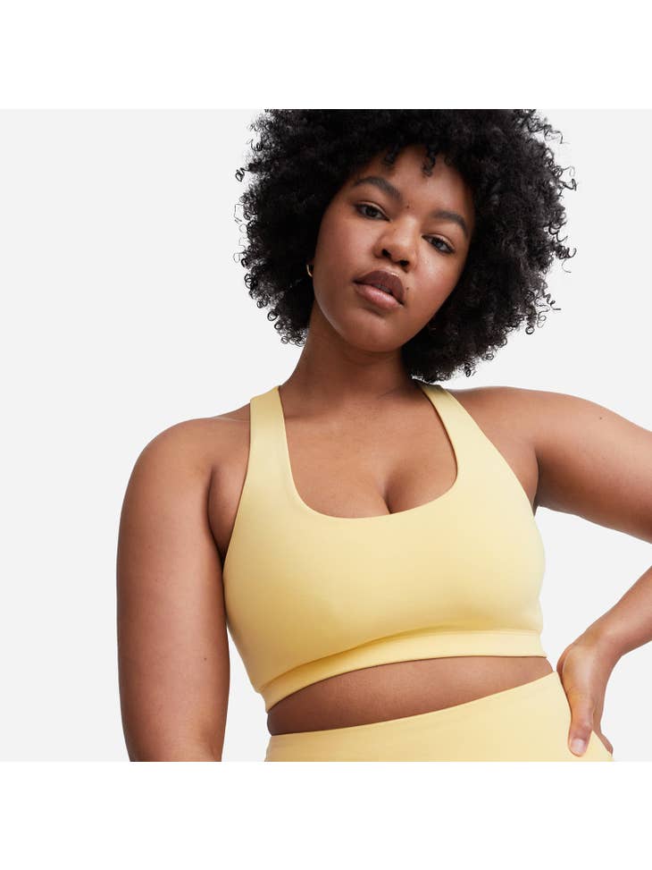 Organic Stretch Sports Bra - Solar