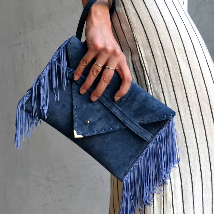 Medusa Clutch - Raf Blue